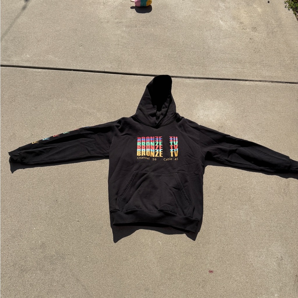 BRONZE 56K - BRONZE TV HOODY BLACK - LARGE